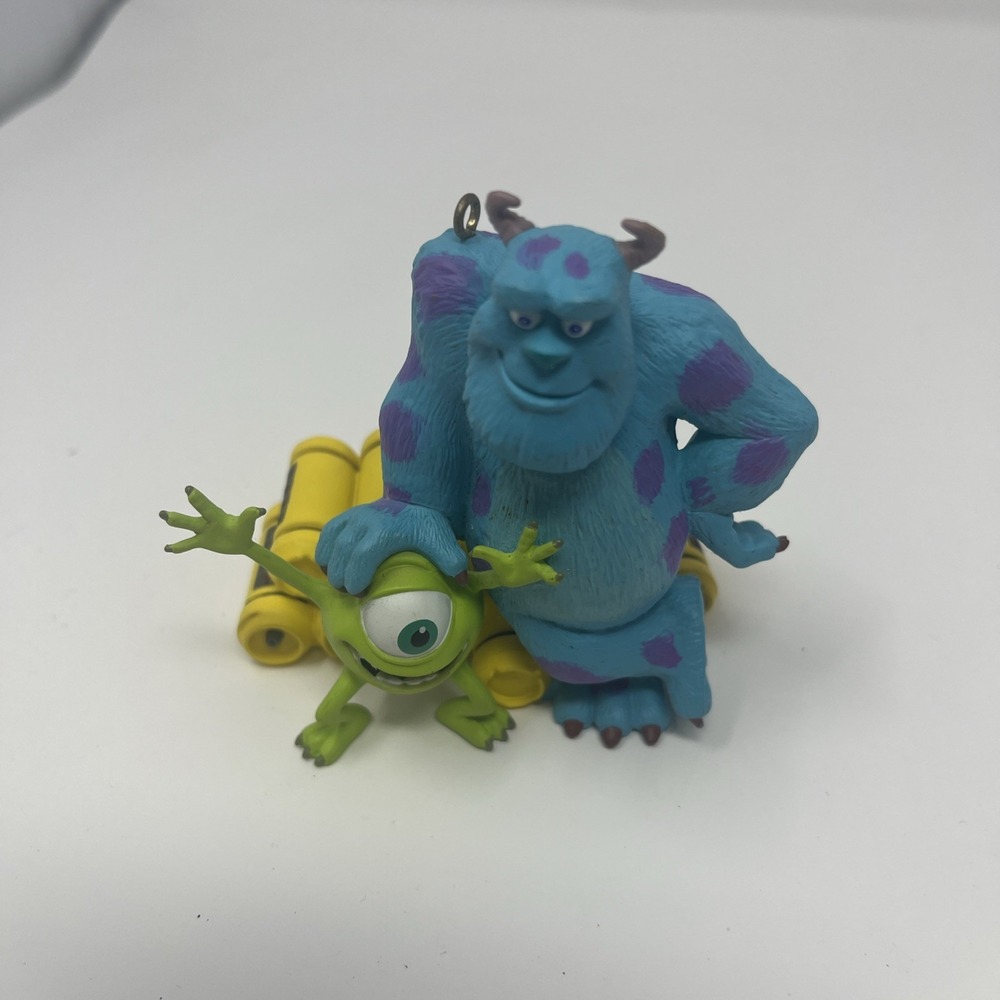 Hallmark Monsters Inc. Sulley &‎ Mike Magic Sound Christmas Ornament 2002